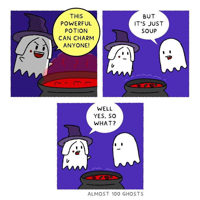 Almost 100 Ghosts Comics