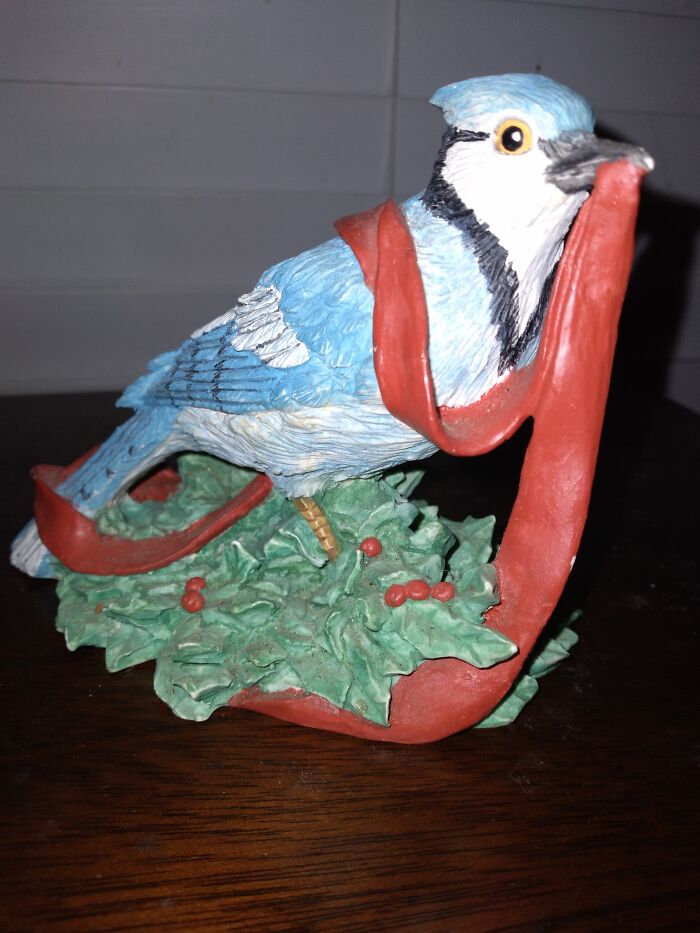 Ceramic Blue Jay