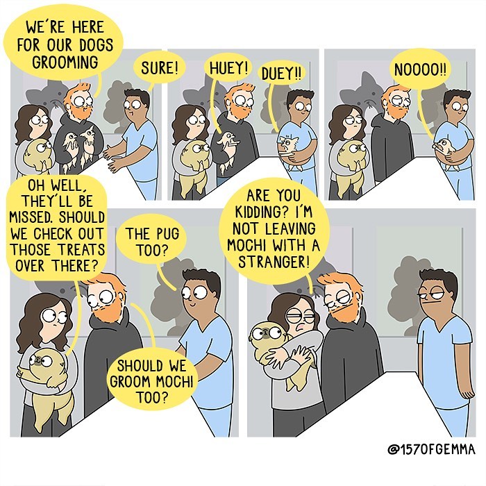 How It Looks To Live With A Dog Perfectly Captured In Hilarious Comics (New Pics)