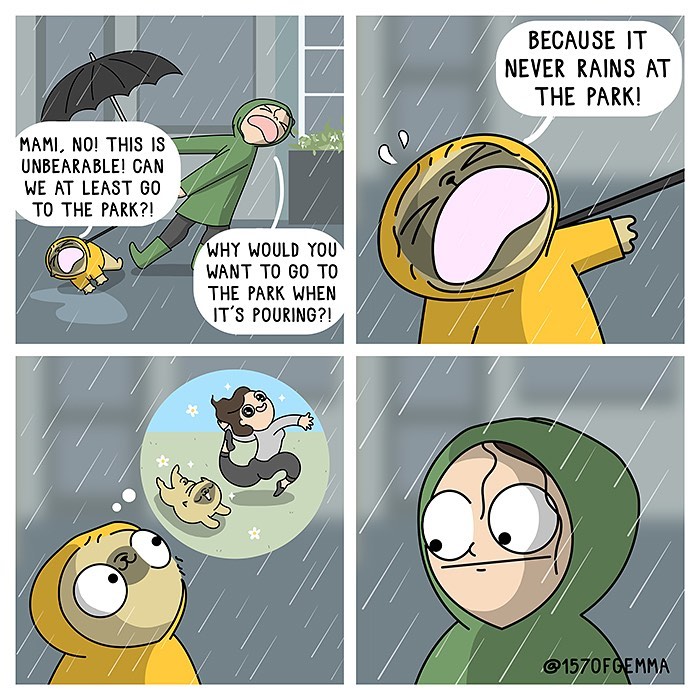 How It Looks To Live With A Dog Perfectly Captured In Hilarious Comics (New Pics)