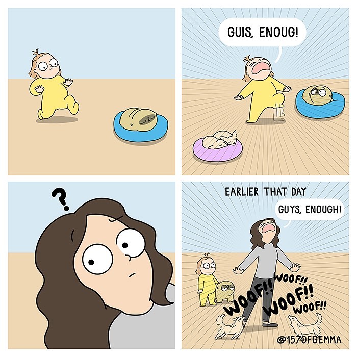 How It Looks To Live With A Dog Perfectly Captured In Hilarious Comics (New Pics)