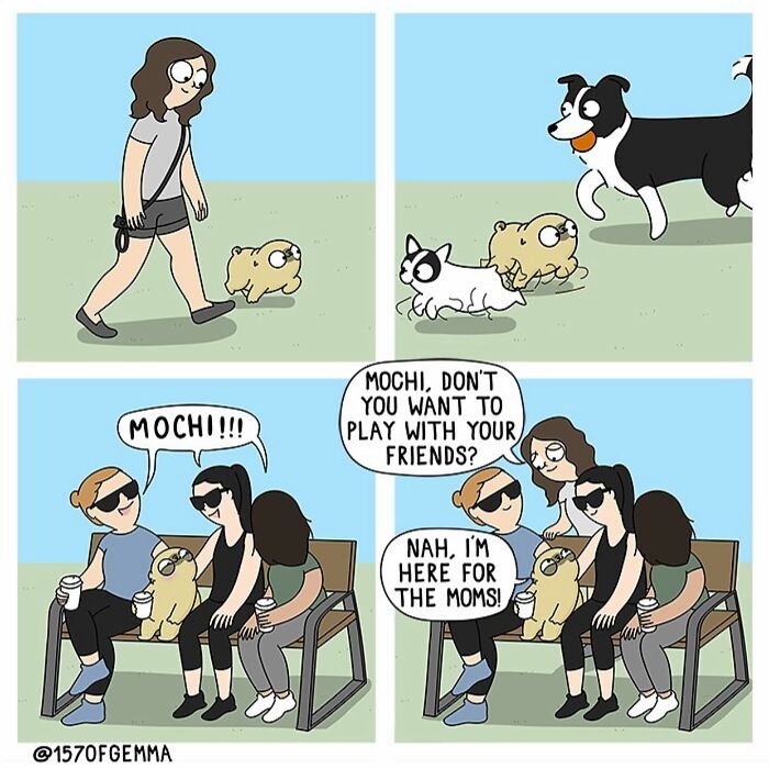 How It Looks To Live With A Dog Perfectly Captured In Hilarious Comics (New Pics)