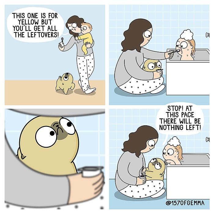 How It Looks To Live With A Dog Perfectly Captured In Hilarious Comics (New Pics)