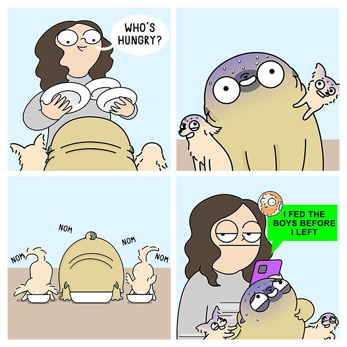 How It Looks To Live With A Dog Perfectly Captured In Hilarious Comics (New Pics)