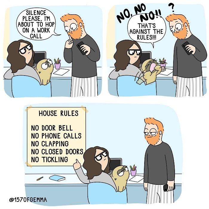 How It Looks To Live With A Dog Perfectly Captured In Hilarious Comics (New Pics)