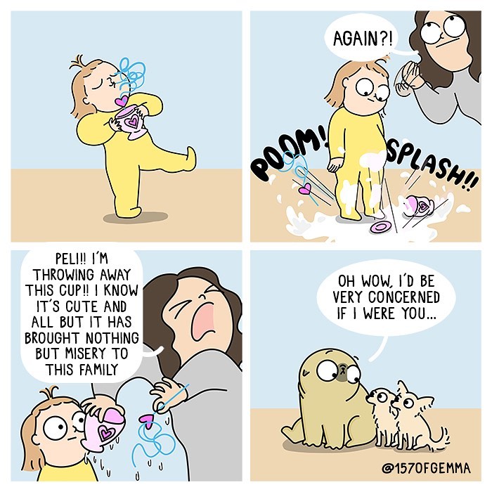 How It Looks To Live With A Dog Perfectly Captured In Hilarious Comics (New Pics)