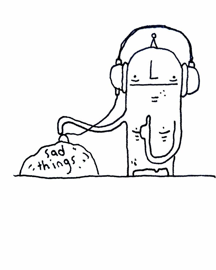 I Make Drawings For Sad People