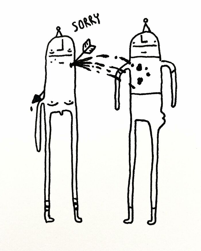 I Make Drawings For Sad People