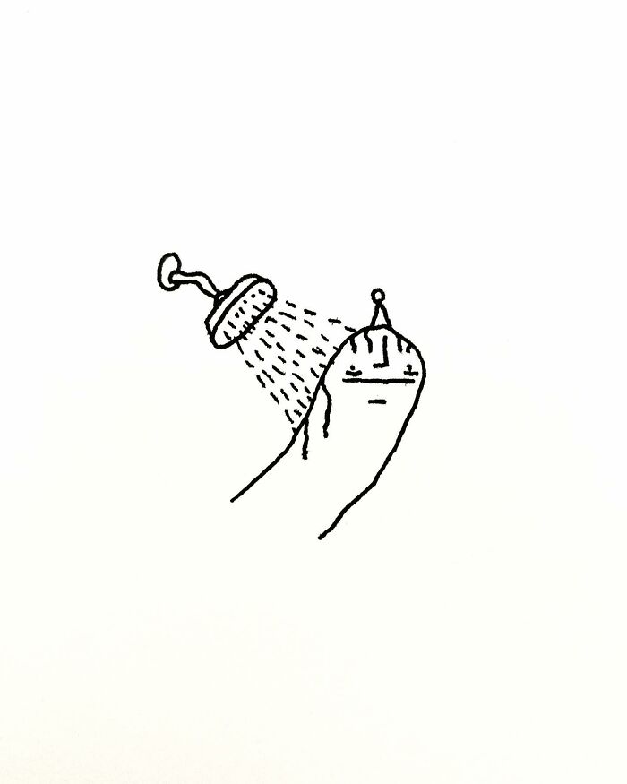 I Make Drawings For Sad People