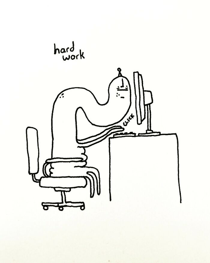 I Make Drawings For Sad People