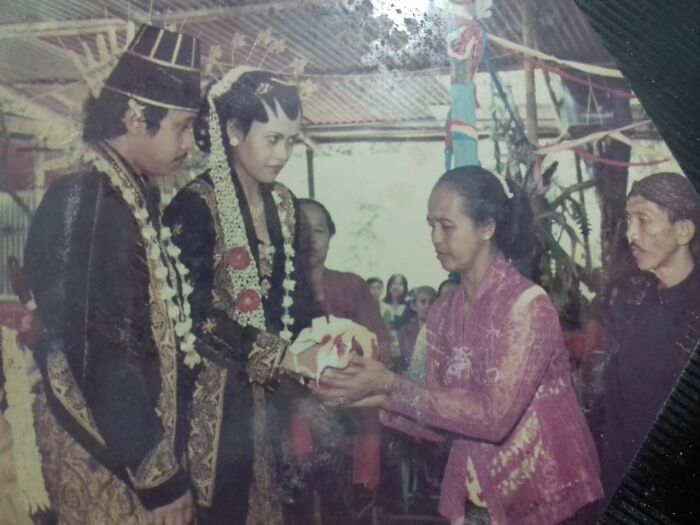 My Grandparents On My Parents' Wedding Day, Around 1992