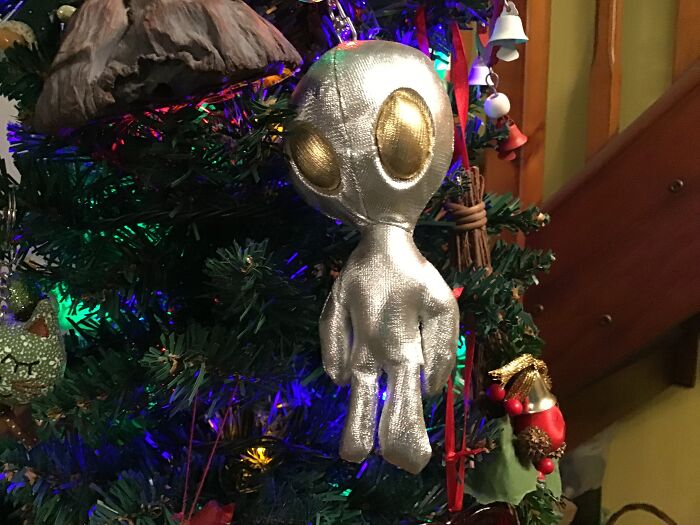 My Christmas Alien. Almost 30 Years They’ve Been Here!