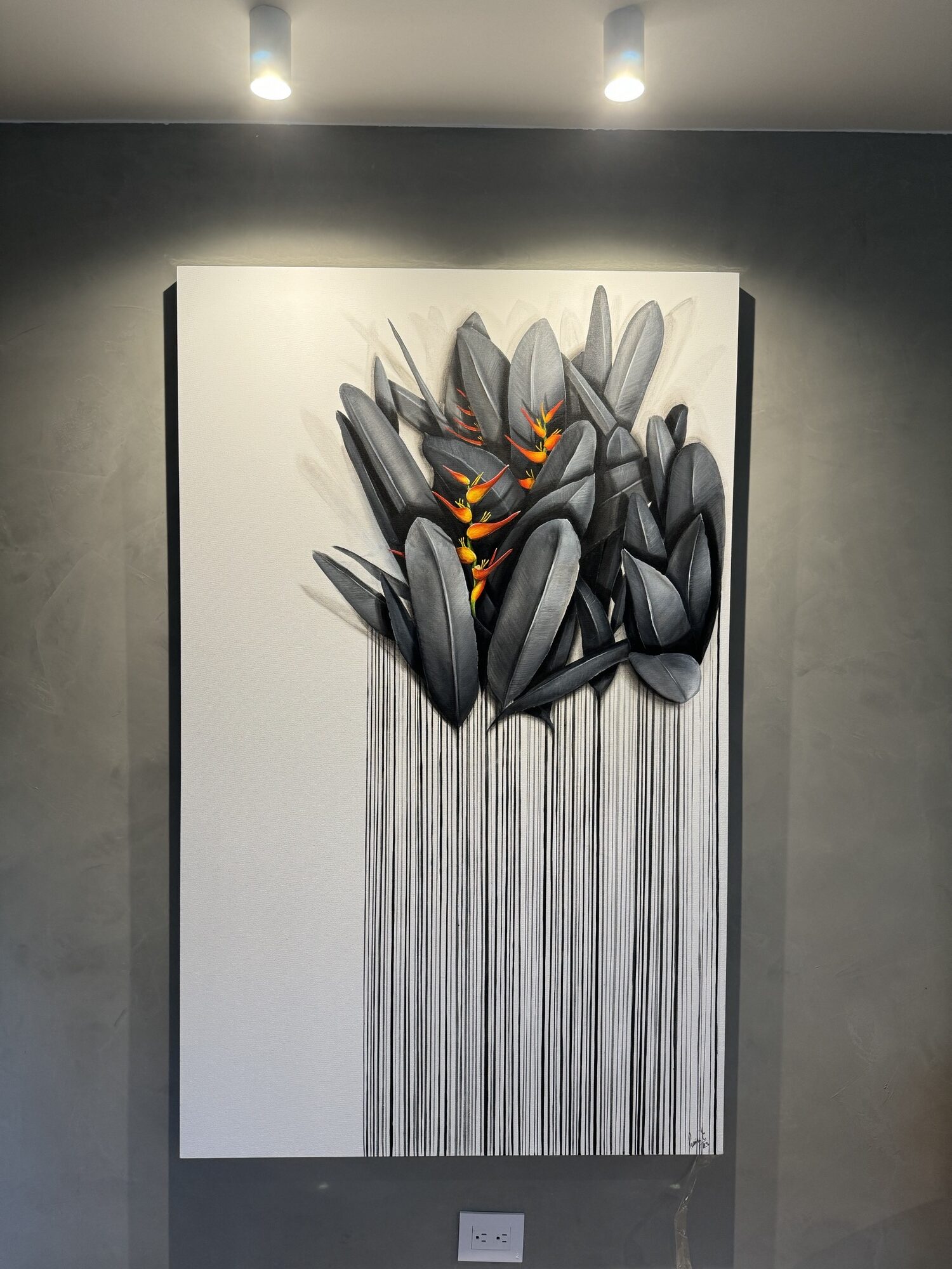 From Barcodes To Trees: My Unique Paintings That Merge Opposite Concepts (27 Pics)