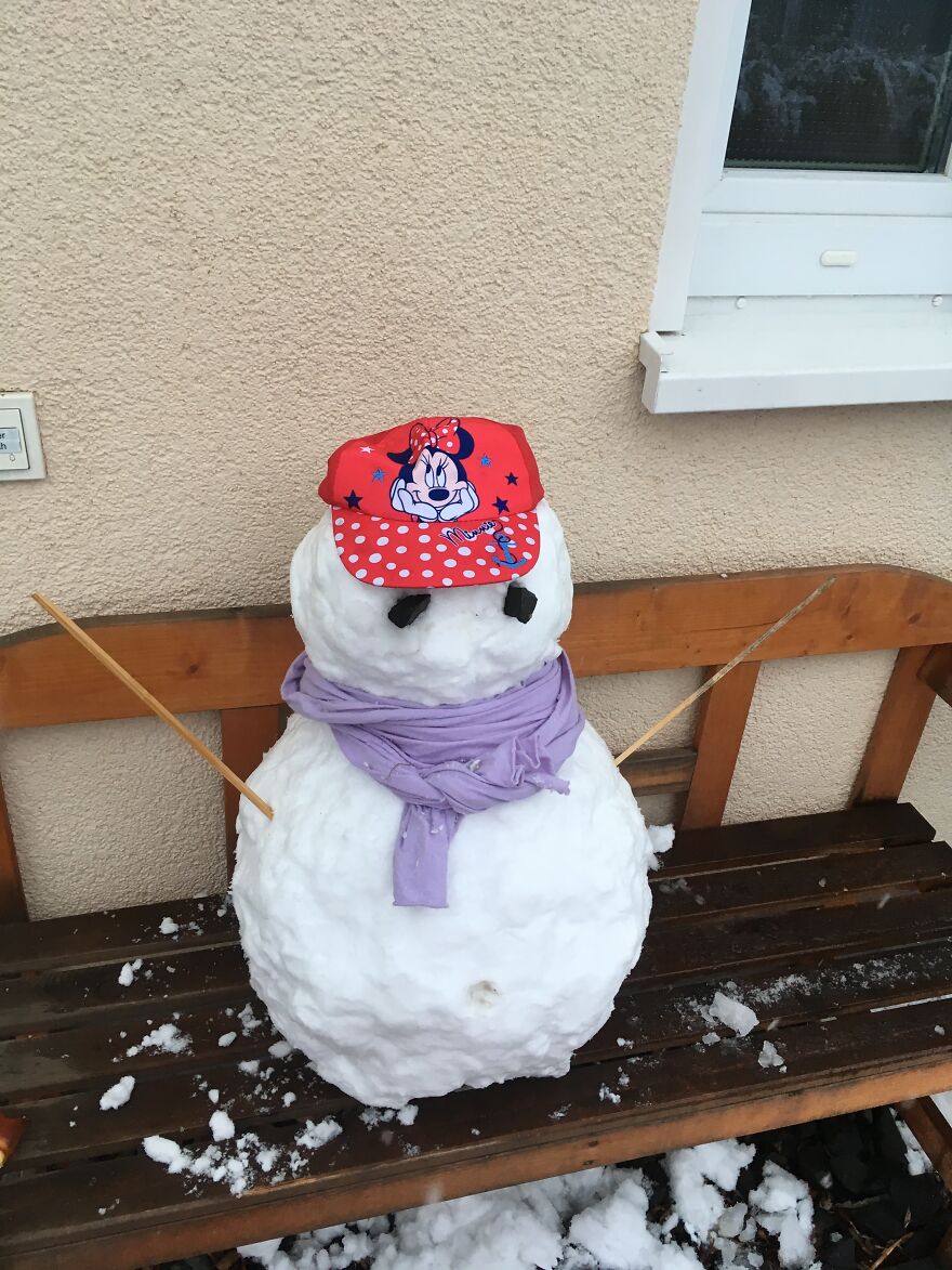 We Seldom Get Snow But We Make The Most Of It