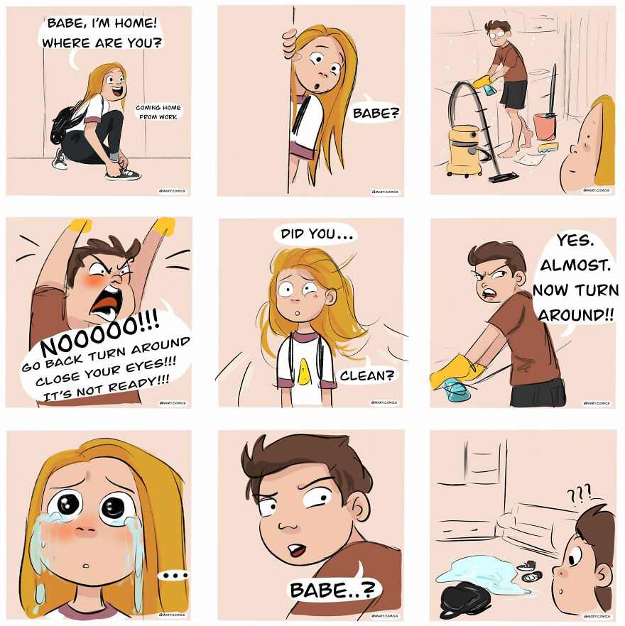 A Comic About Living With Your Partner