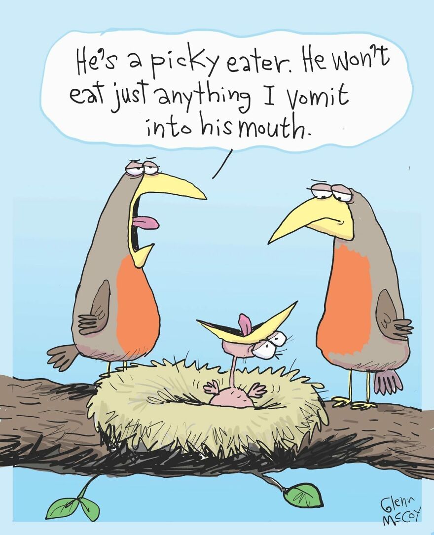 Meet The Glenn Mccoy ' Funny Single-Panel Comics