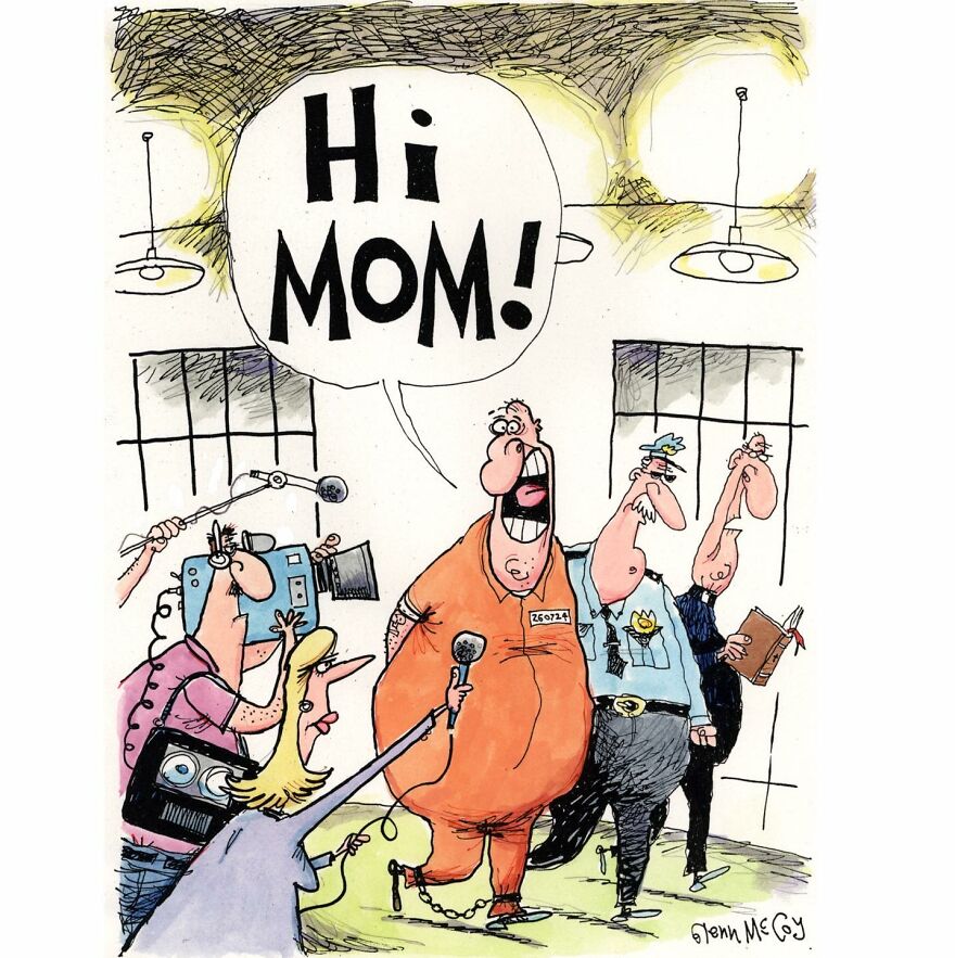 Meet The Glenn Mccoy ' Funny Single-Panel Comics