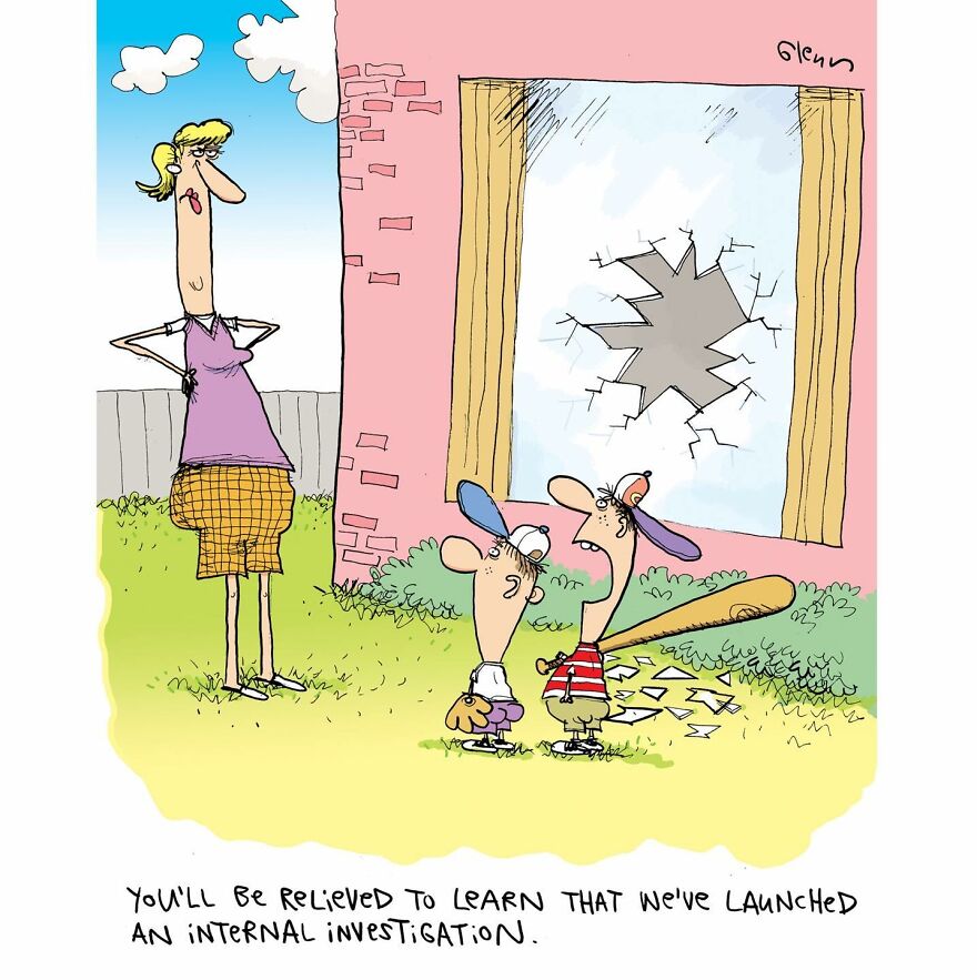 Meet The Glenn Mccoy ' Funny Single-Panel Comics