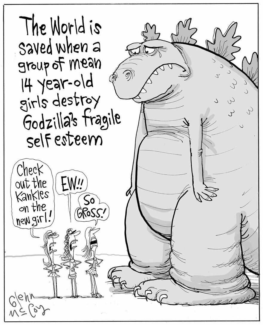 Meet The Glenn Mccoy ' Funny Single-Panel Comics