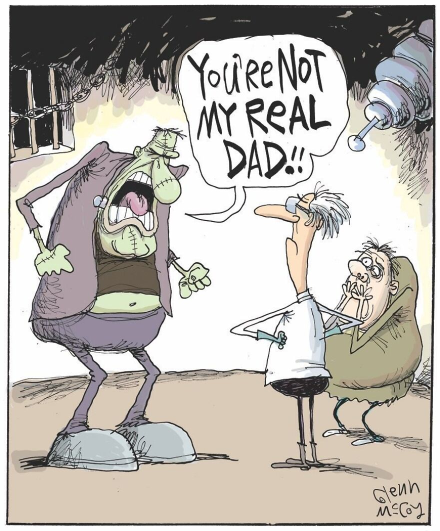 Meet The Glenn Mccoy ' Funny Single-Panel Comics