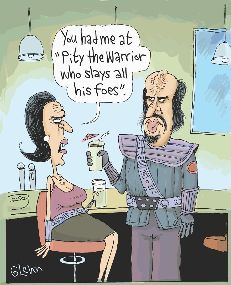 Meet The Glenn Mccoy ' Funny Single-Panel Comics