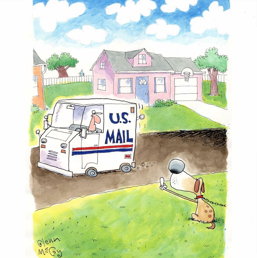 Meet The Glenn Mccoy ' Funny Single-Panel Comics