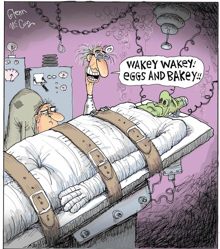 Meet The Glenn Mccoy ' Funny Single-Panel Comics