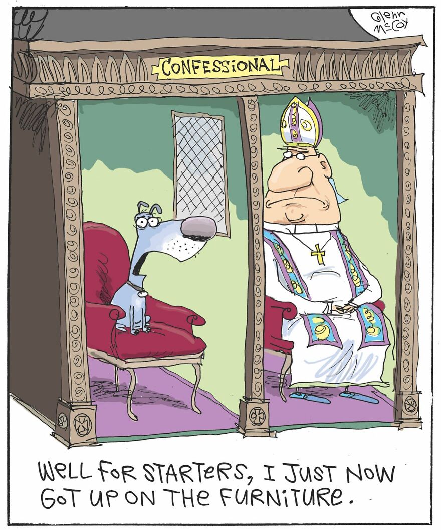 Meet The Glenn Mccoy ' Funny Single-Panel Comics