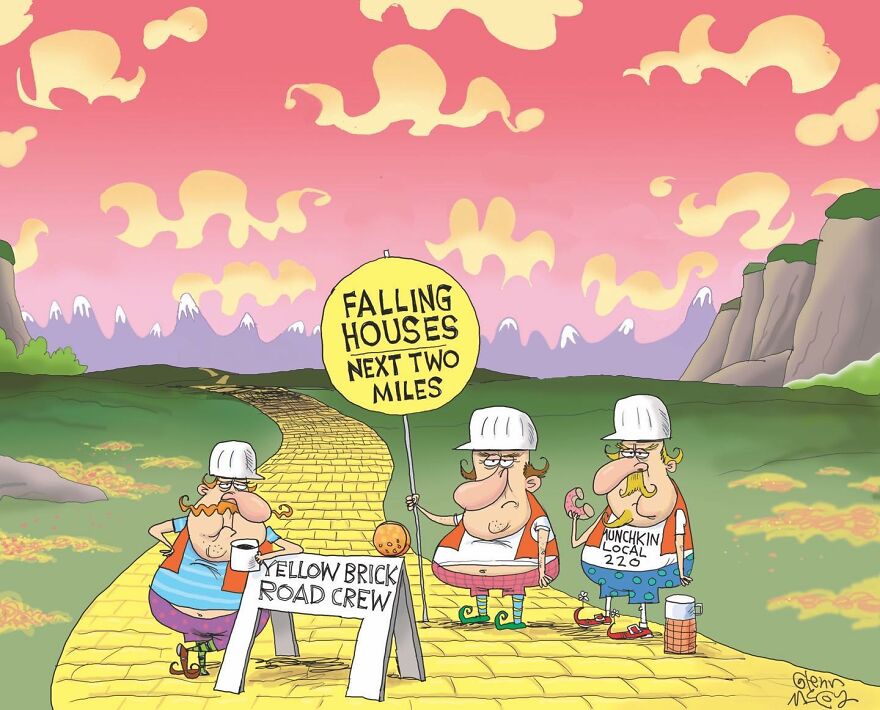 Meet The Glenn Mccoy ' Funny Single-Panel Comics