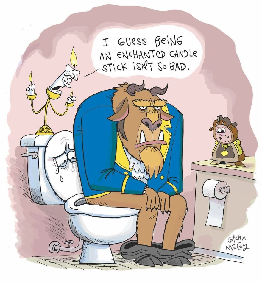 Meet The Glenn Mccoy ' Funny Single-Panel Comics