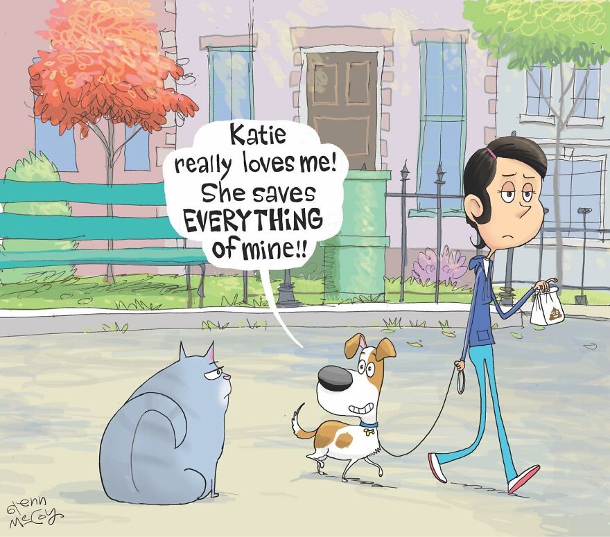 Meet The Glenn Mccoy ' Funny Single-Panel Comics