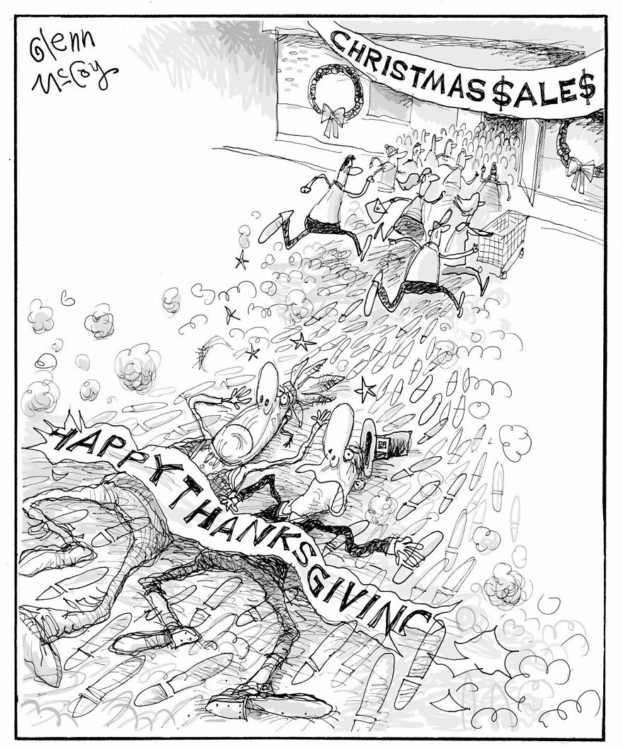 Meet The Glenn Mccoy ' Funny Single-Panel Comics