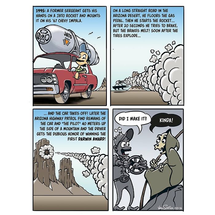 New Hilarious Comics By Death & The Maiden About A Girl In Her Afterlife