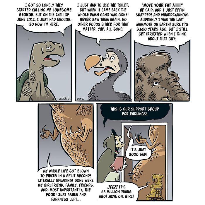 New Hilarious Comics By Death & The Maiden About A Girl In Her Afterlife