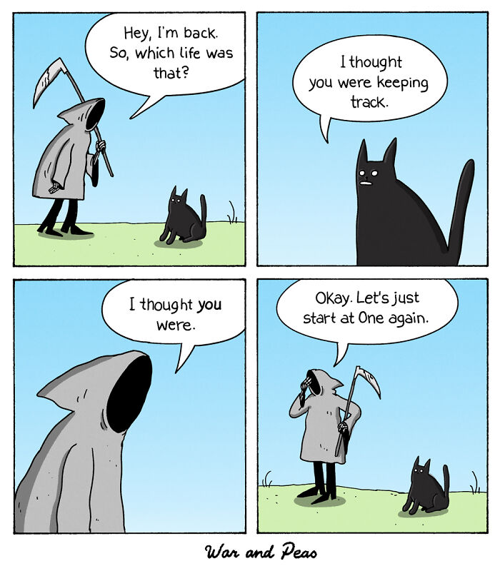 New Humorous Comics With Unexpected Plot Twists By War And Peas