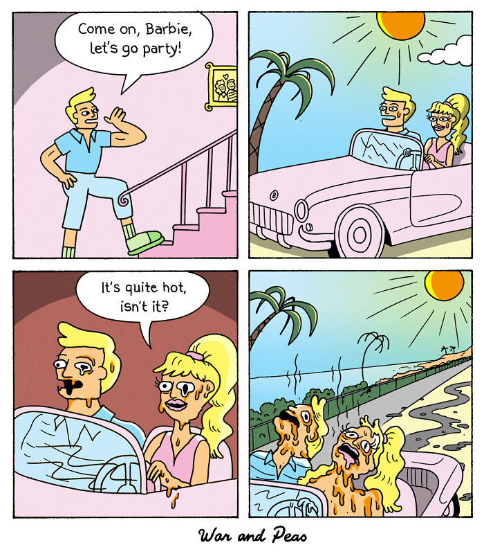 New Humorous Comics With Unexpected Plot Twists By War And Peas