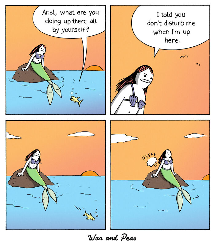 New Humorous Comics With Unexpected Plot Twists By War And Peas