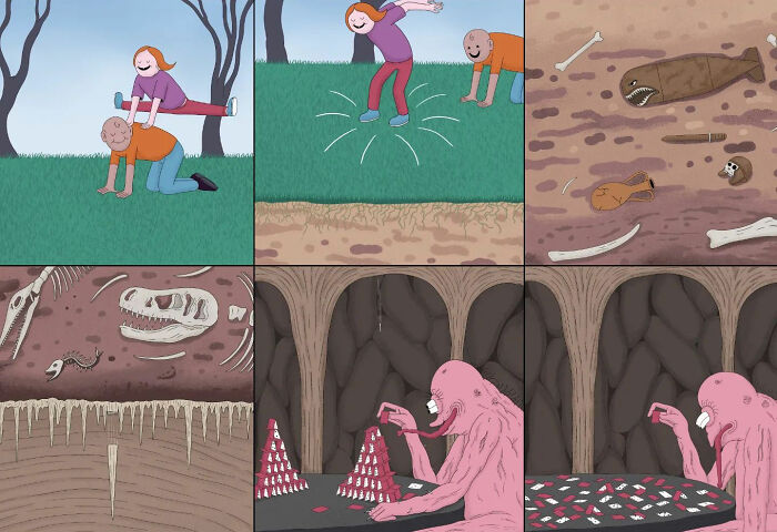 Surreal Dark Humor Illustrations By Alex Gamsu Jenkins