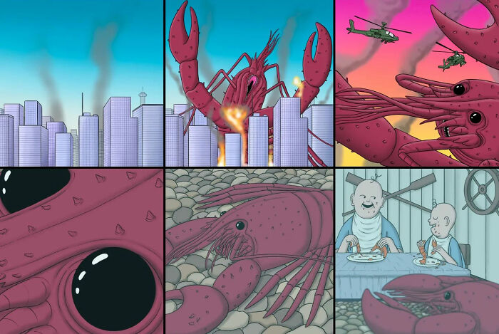 Surreal Dark Humor Illustrations By Alex Gamsu Jenkins