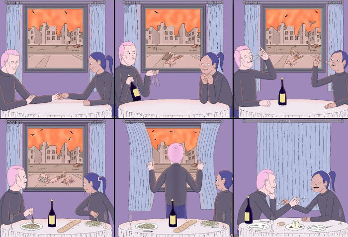 Surreal Dark Humor Illustrations By Alex Gamsu Jenkins