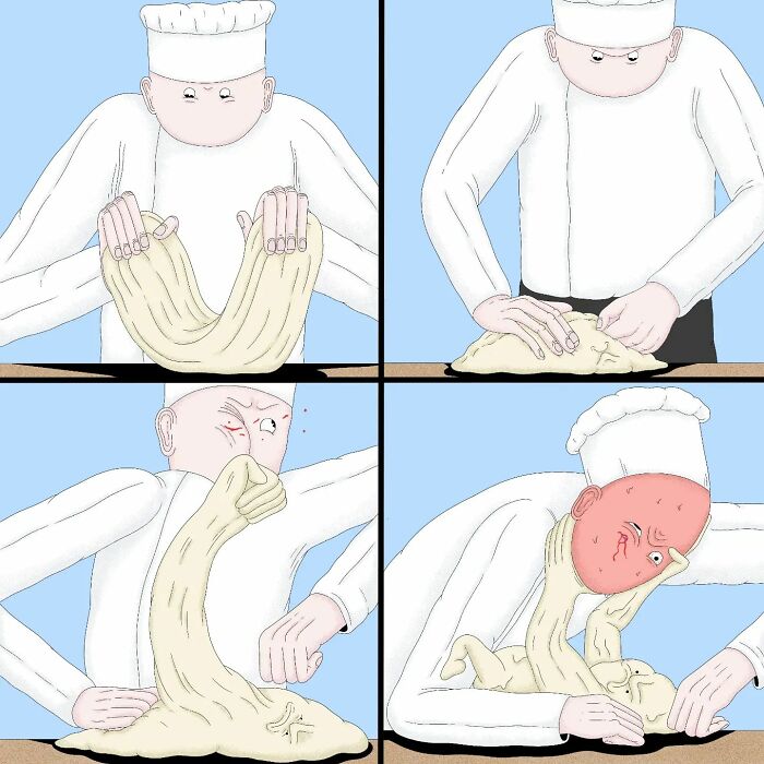 Surreal Dark Humor Illustrations By Alex Gamsu Jenkins