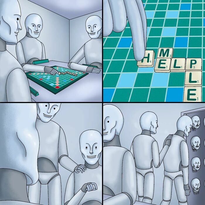 Surreal Dark Humor Illustrations By Alex Gamsu Jenkins