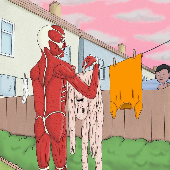 Surreal Dark Humor Illustrations By Alex Gamsu Jenkins