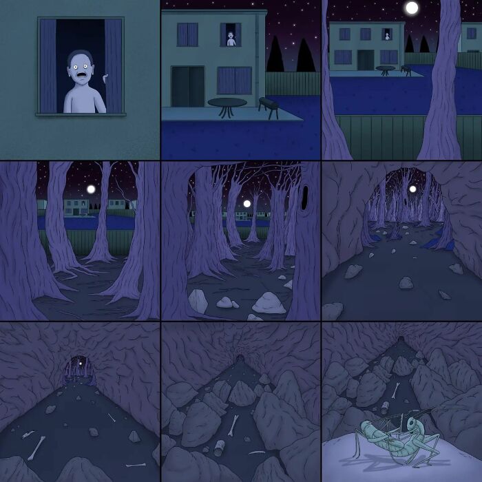 Surreal Dark Humor Illustrations By Alex Gamsu Jenkins