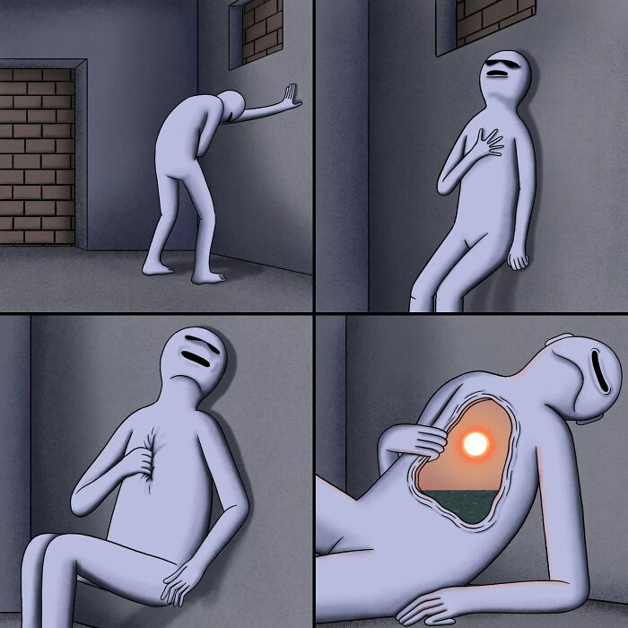 Surreal Dark Humor Illustrations By Alex Gamsu Jenkins