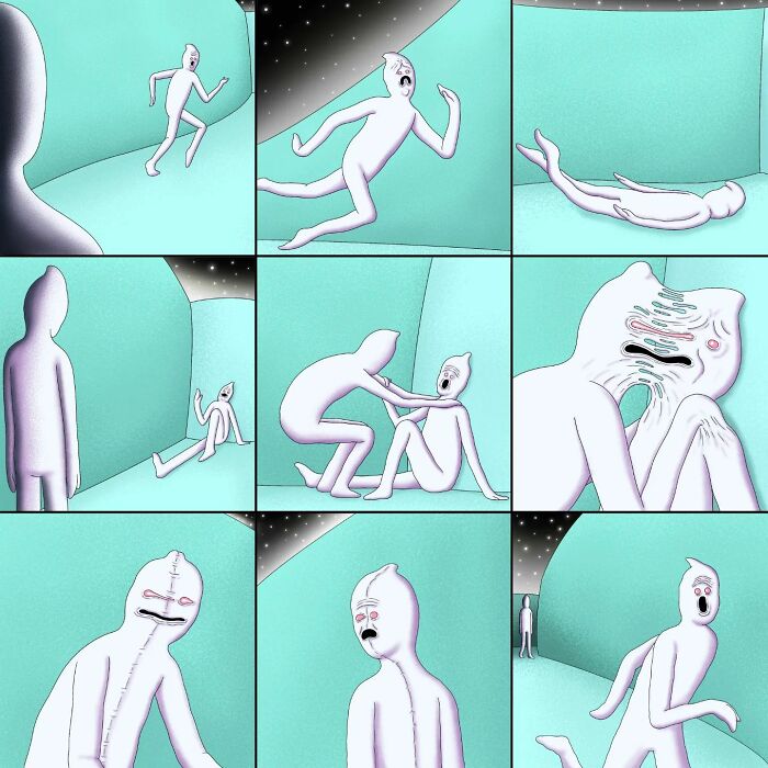 Surreal Dark Humor Illustrations By Alex Gamsu Jenkins