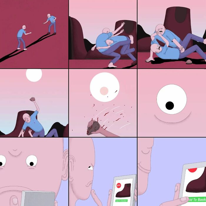 Surreal Dark Humor Illustrations By Alex Gamsu Jenkins