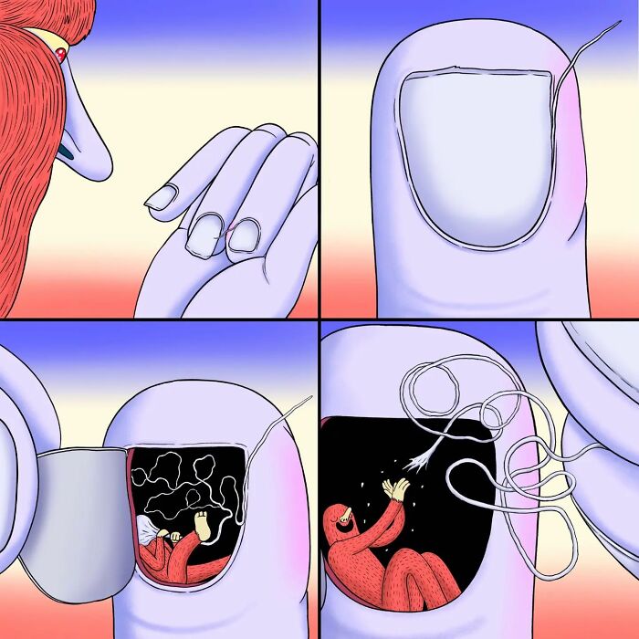 Surreal Dark Humor Illustrations By Alex Gamsu Jenkins