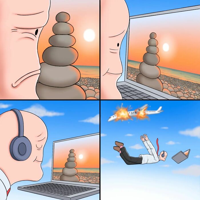 Surreal Dark Humor Illustrations By Alex Gamsu Jenkins