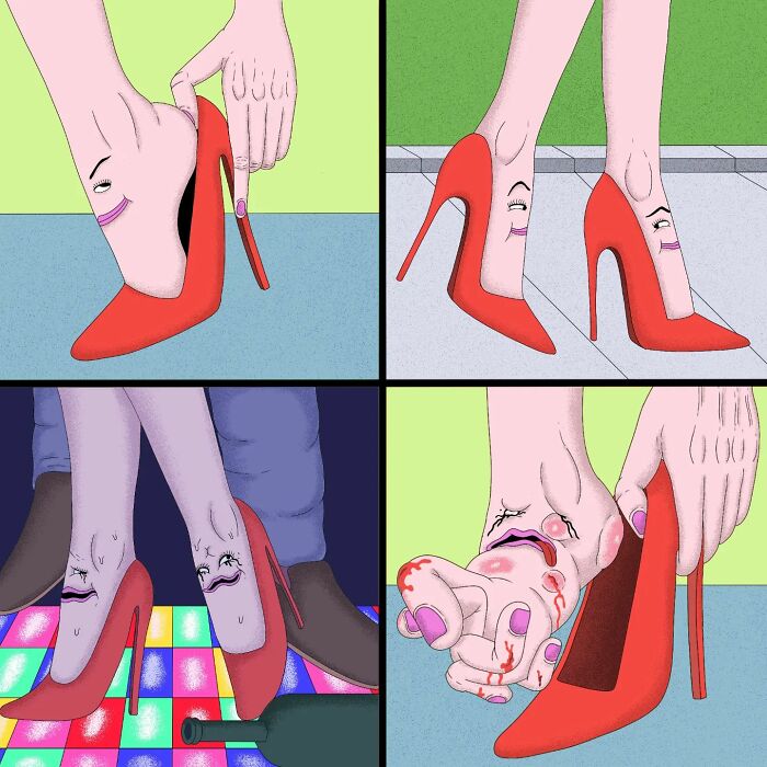 Surreal Dark Humor Illustrations By Alex Gamsu Jenkins